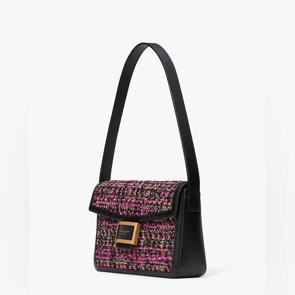 Kate Spade Katy Tweed Medium Shoulder Bag - Picture 2 of 11